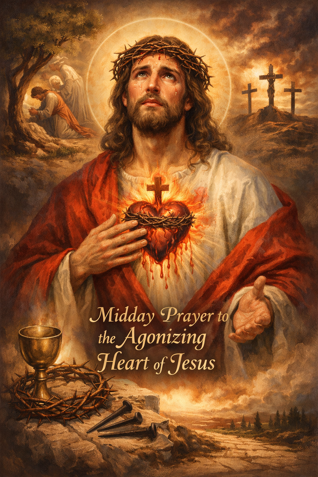 Midday Prayer to the Agonizing Heart of Jesus